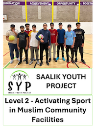 SAALIK YOUTH PROJECT – LEVEL 2 – ACTIVATING SPORT IN COMMUNITY FACILITIES